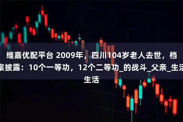 维嘉优配平台 2009年，四川104岁老人去世，档案披露：10个一等功，12个二等功_的战斗_父亲_生活
