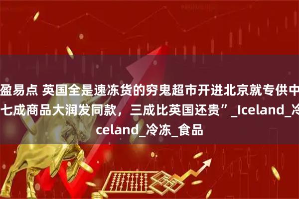 盈易点 英国全是速冻货的穷鬼超市开进北京就专供中产了？“七成商品大润发同款，三成比英国还贵”_Iceland_冷冻_食品